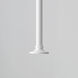 Thomas O'Brien Piaf LED 6.5 inch Plaster White Tail Sconce Wall Light, Large